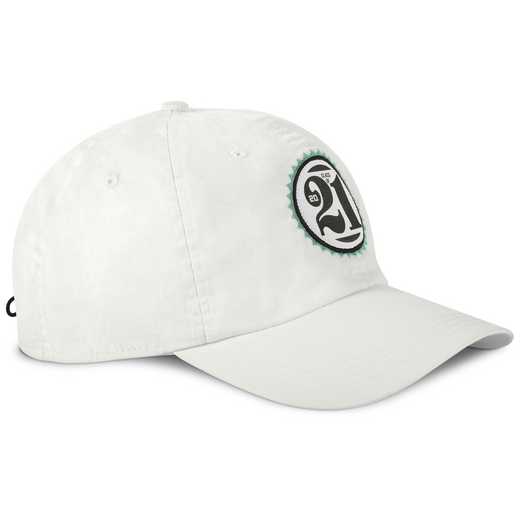 Hat_Ahead: Ahead Class of Adjustable Hat (White)